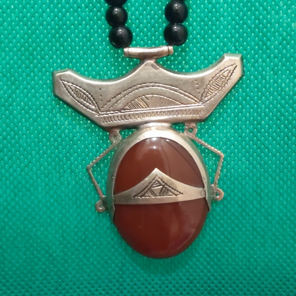 Silver Tribal Berber Moroccan Handcrafted necklace